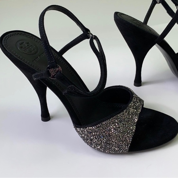 Tory Burch Elodie Suede Sandals women’s size 8 - Picture 4 of 5